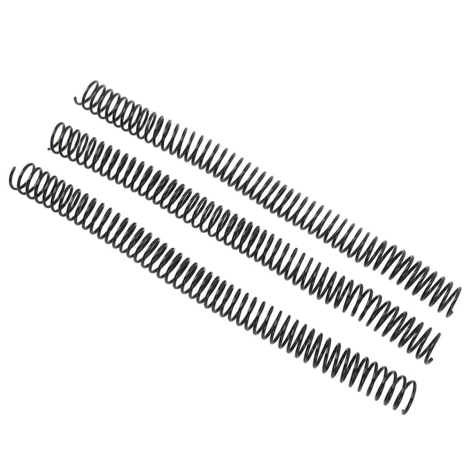 50 stuks spiraalbindspoel 19 mm diameter 48 lussen 4:1 Steek 170 Vel Capaciteit A4 Bindrug Zwart black