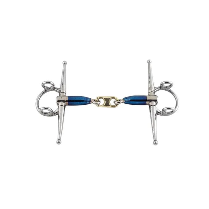 Naaldbit voor paarden Trust Sweet Iron Full Cheek Gag Dr.Bristol 16