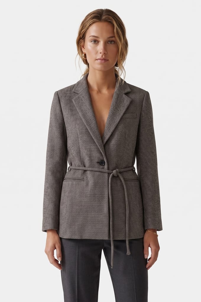 & Other Stories Pa Bertile Blazer Grey Maat: 42 | Blazers Outlet | Dames | Grijs