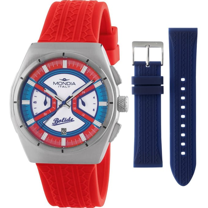 Mondia MI-819-SS-RDWT-CG Rally Legend Chrono Set Horloge
