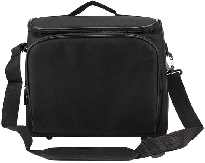 Dailygoods - Video Projector Beschermende Organizer Tas - Shockproof Draagtas - S-Size - Antislip Functie - Organizer voor Projector - Ideaal v...