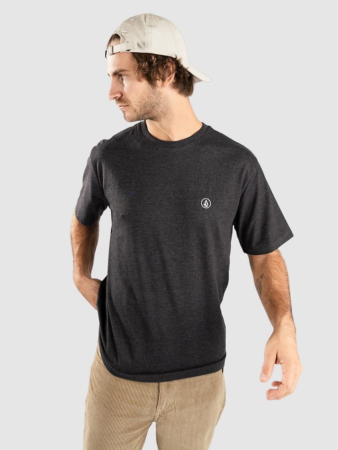 Volcom Circle Blanks Hth T-Shirt zwart