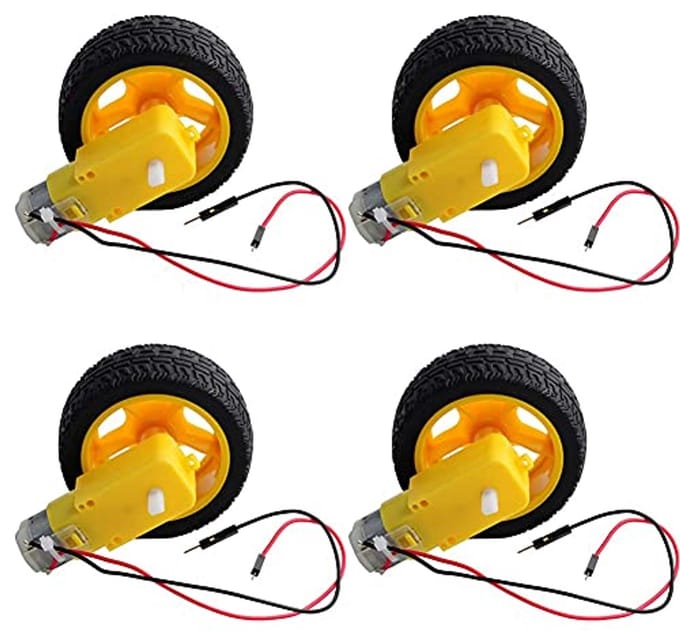 Mini DC Elektrisch Versnellingsbak Motor met Dual Shaft voor Slimme Auto's en Robots
