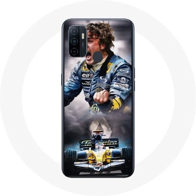 Oppo A53 Case Formule 1 Fernando Alonso F1-coureur