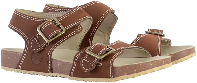 Platte sandaal met riempje voor kinderen – Castle Island Blackstrap