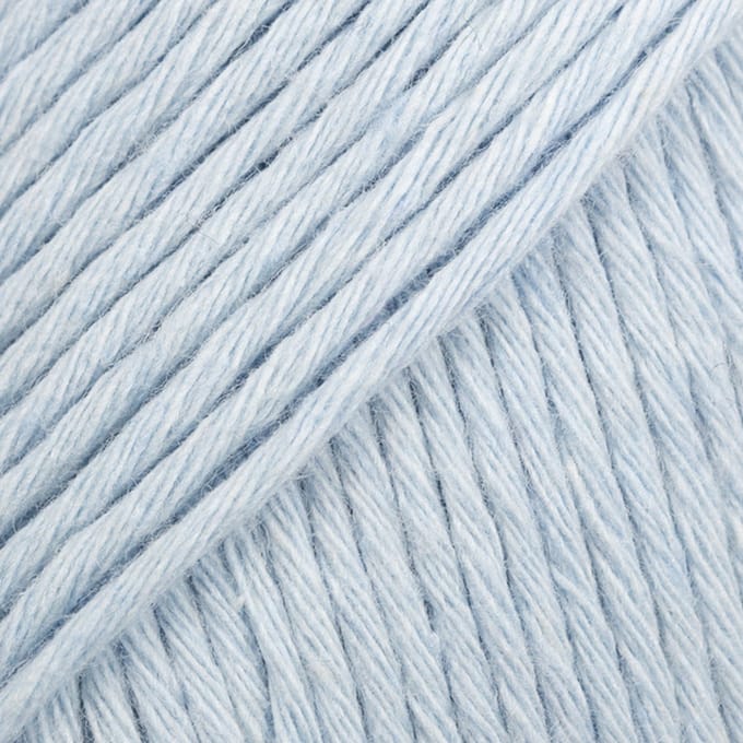 DROPS Cotton Light Uni Colour - 08 ijsblauw - Katoen/Polyester Garen