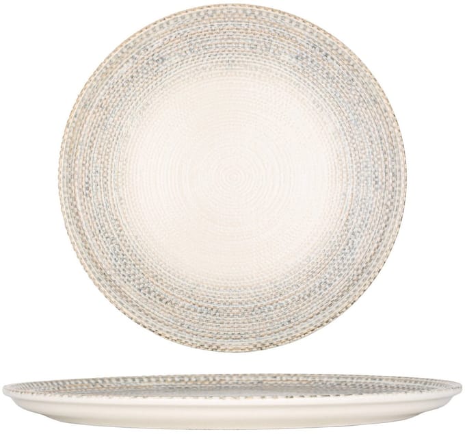 By Bone Pizzabord - Misis - Porselein - 32 cm - set van 2