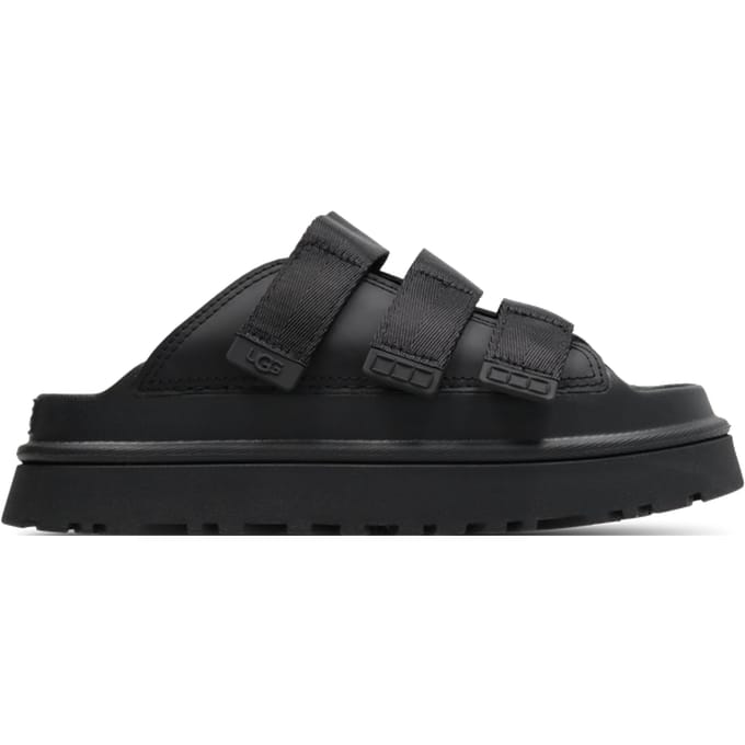 UGG GoldenGlow zwart leren sandalen