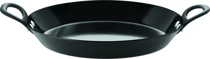 Rösle Serveerpan - ø 28 cm - Emaille