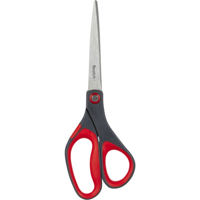 Schaar Scotch 20cm precision rood blister