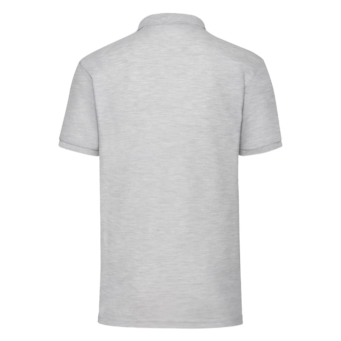 Fruit of the Loom Heren 65/35 Poloshirt (Heide Grijs)