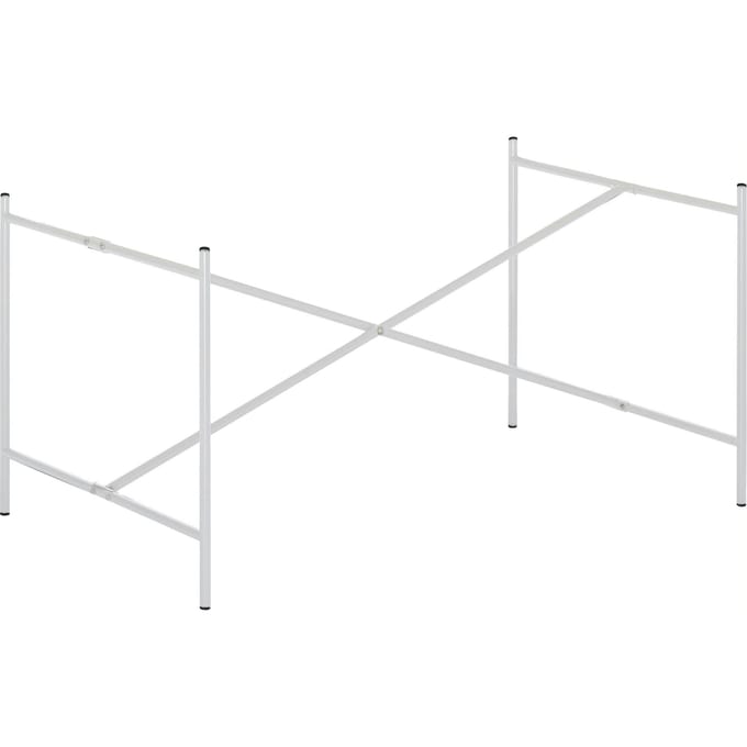 Richard Lampert Eiermann 2 tafelframe - wit - middelste stut - 80 x 66 cm - zonder verlenging (hoogte 66 cm)