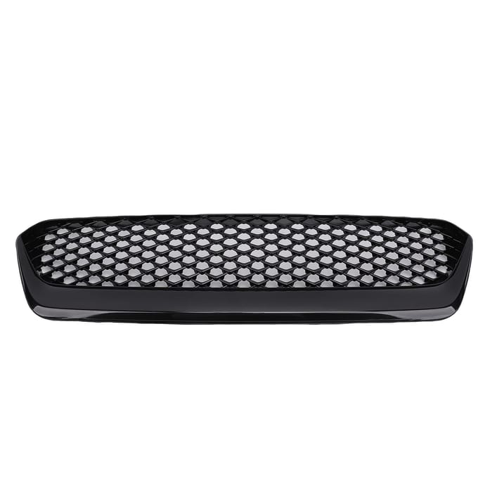 Gaas Voorbumper Bovenste Grille Stevig ABS Weerbestendig Voorste Bovenste Motorkap Grille Vervanging voor WRX gray