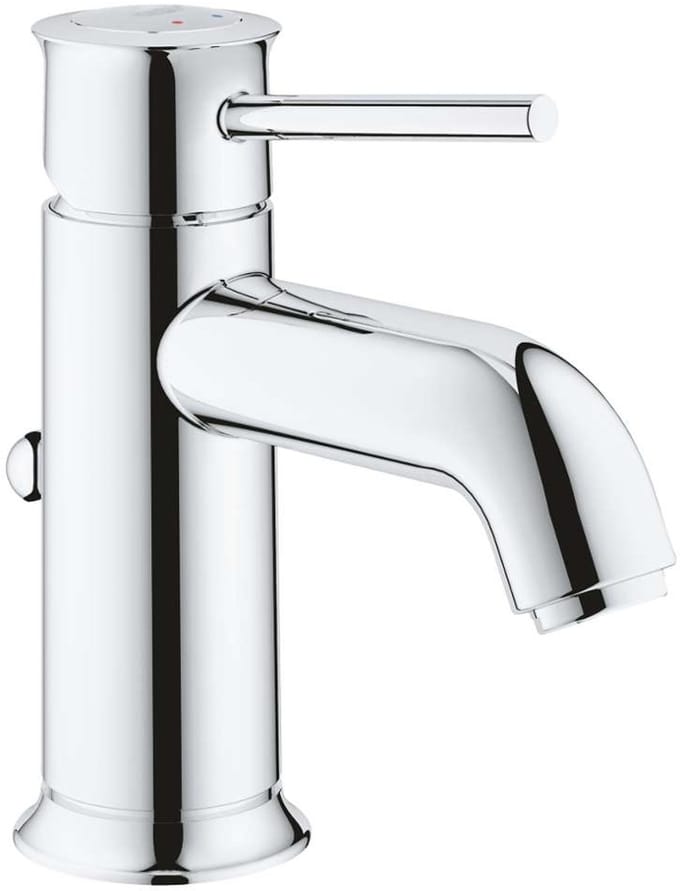 Grohe BauClassic - Wastafelkraan met waste, chroom 23161000
