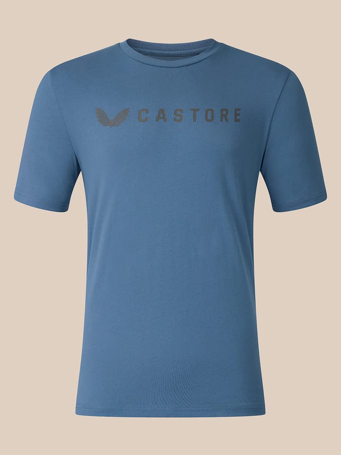 Heren Adapt Grafisch T-shirt - Blauw
