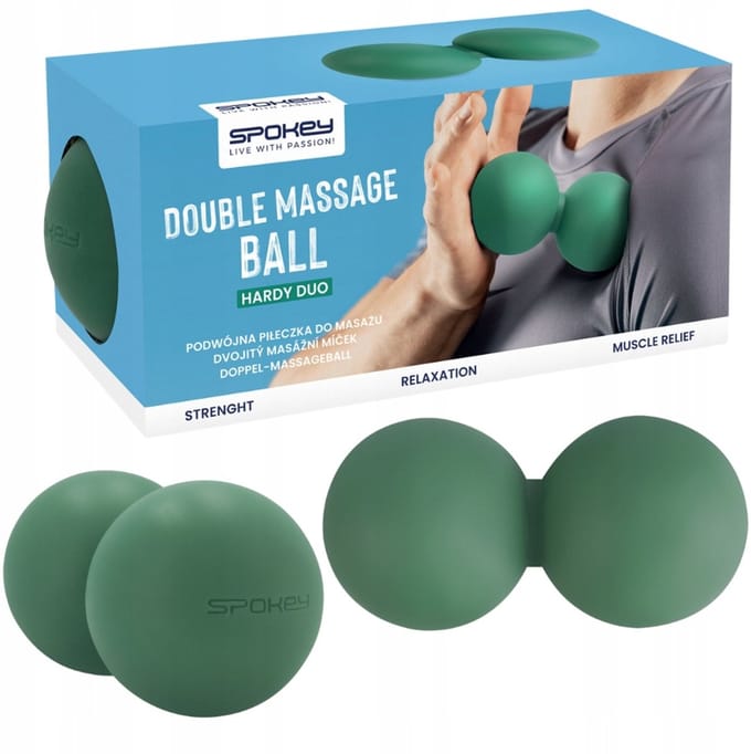 Spokey HARDY DUO Dubbele Massagebal - Spierherstel & Ontspanning
