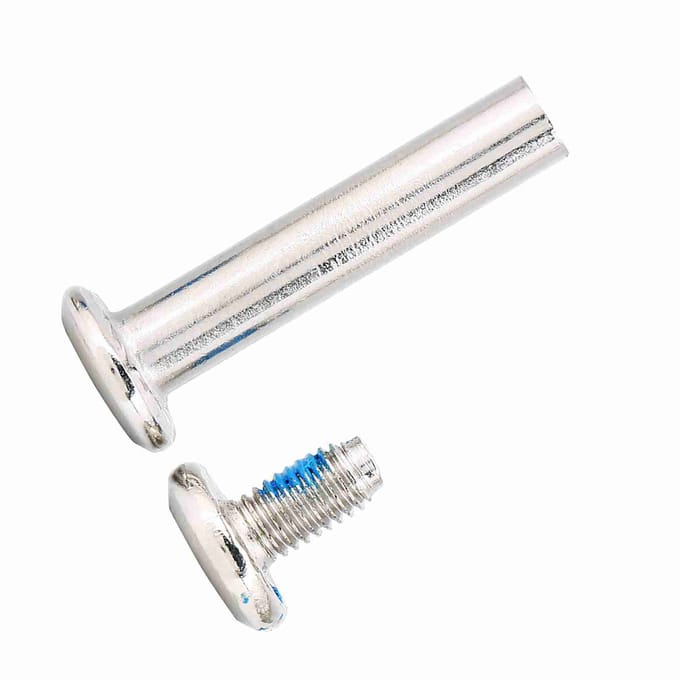 10pcs Vis de Rechange pour Patins à Roues Alignées Patinage Fixations Patins Axes de Roue Matériel 36mm