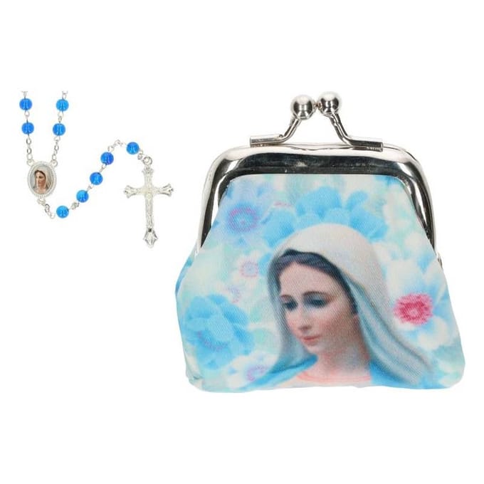 Rozenkrans in beursje Medjugorje