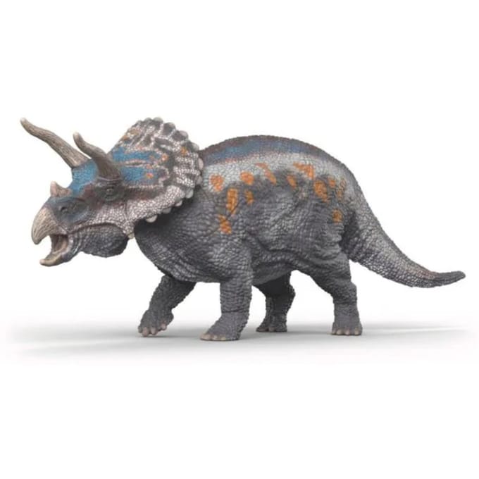 Schleich dinosaurus speelgoed Triceratops met beweegbare kop.