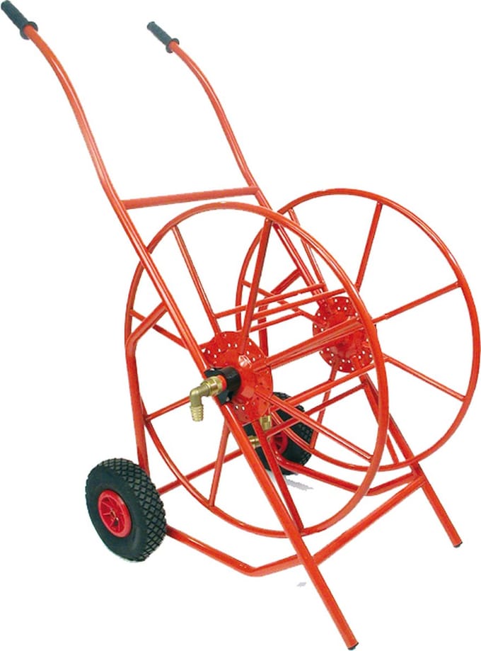 Talen Tools - Professionele haspel - AG415 - 100 m 1 - Luchtbanden - Buisframe