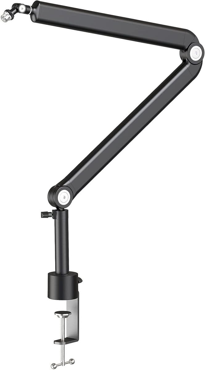 Verstelbare Microfoonstandaard, Universele Houder voor Razer, HyperX, Blue Yeti en Meer, Ideaal voor Streaming en Opnames