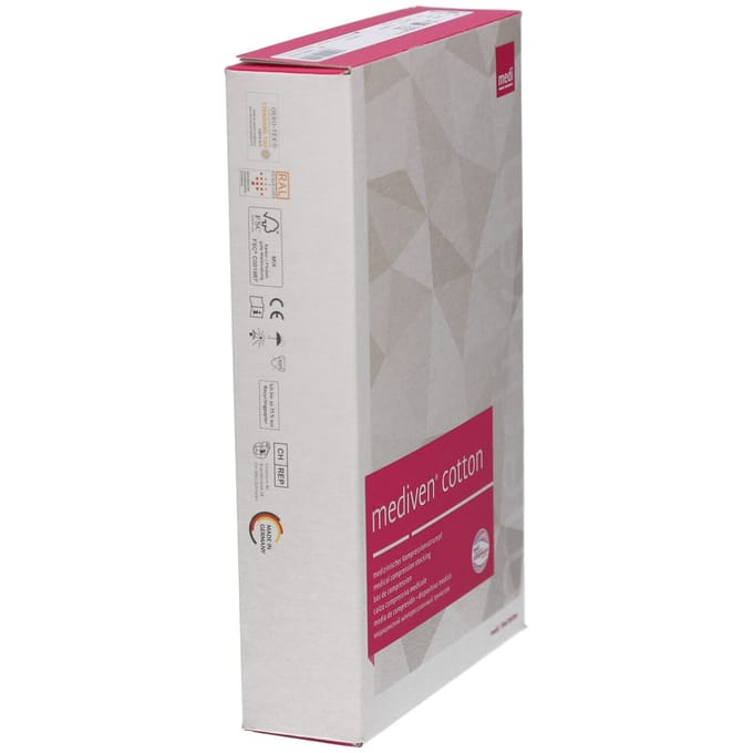 Mediven Cotton Ccl2 Ag/nob-w O.t. Caramel M5 1paar 1 Kousen