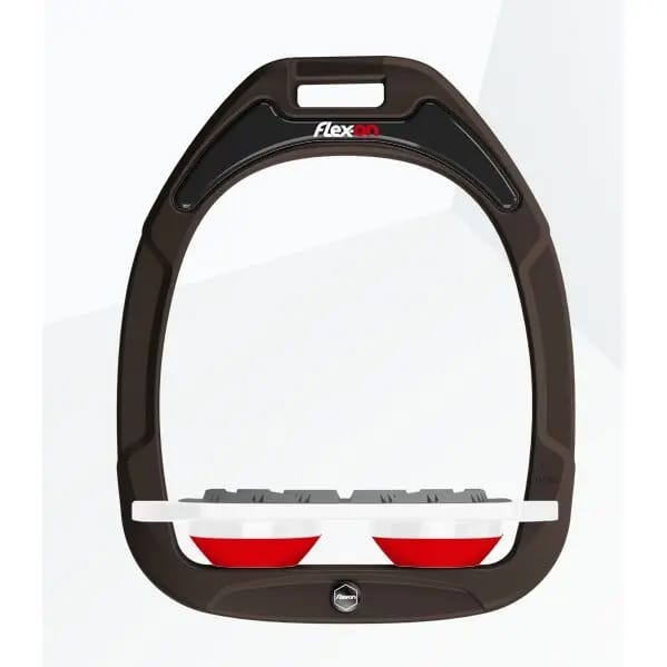 Plat Grip Bruin/Wit/Rood Flex-On Green Composite