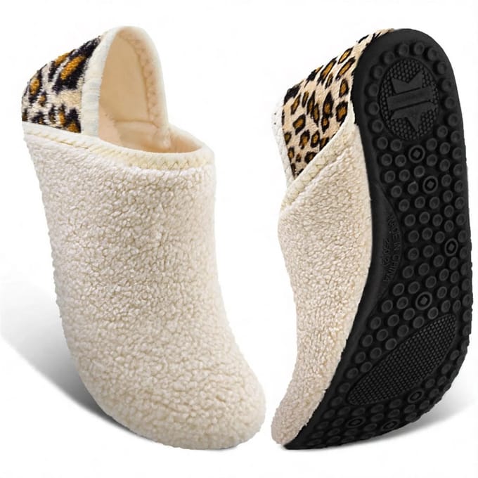 BOTC Pantoffels Dames - Sloffen Heren - Maat 40/41 - Anti-slip - Wit