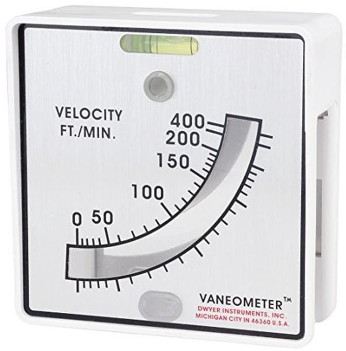 Vaneometer Swing Vane Anemometer 480, 25-400 FPM