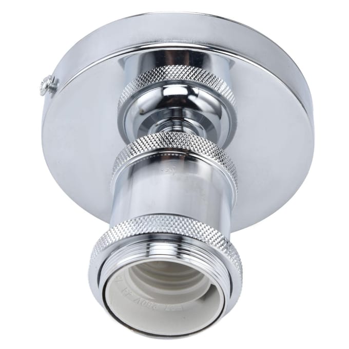 Vintage E26 E27 Lampfitting Plafondlamphouder met Accessoires voor Keuken Slaapkamer Woonkamer goud