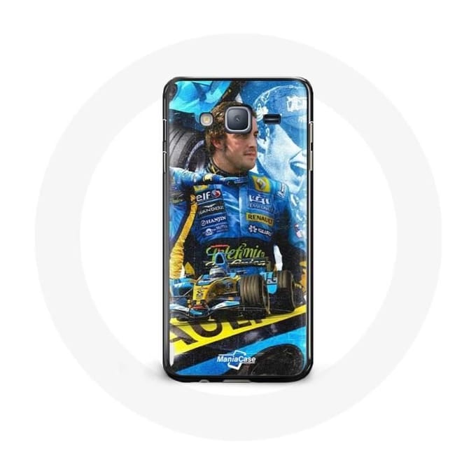 Case voor Samsung Galaxy J5 Formule 1 Fernando Alonso F1 wereldkampioen