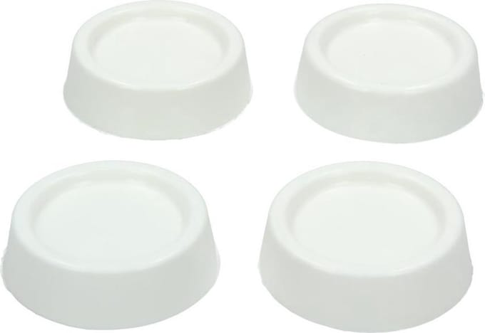 Trillingsdemper voor Wasmachine Wit - 4 stuks