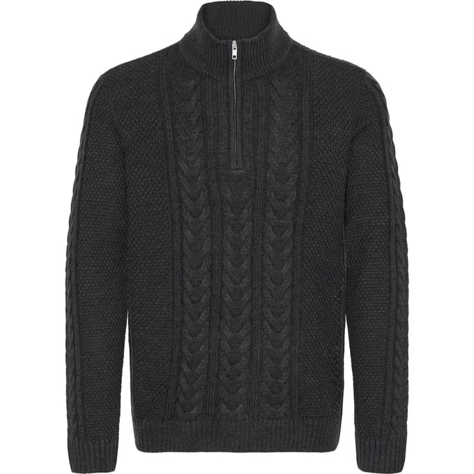 Blend - BHBASIM HALF ZIPP - Heren - Gebreide truien