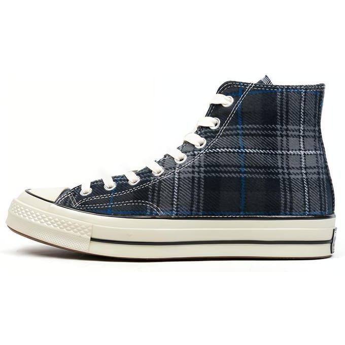 Converse Chuck Taylor All Star 70 Hi Plaid Pack Noir 162405c 38 black