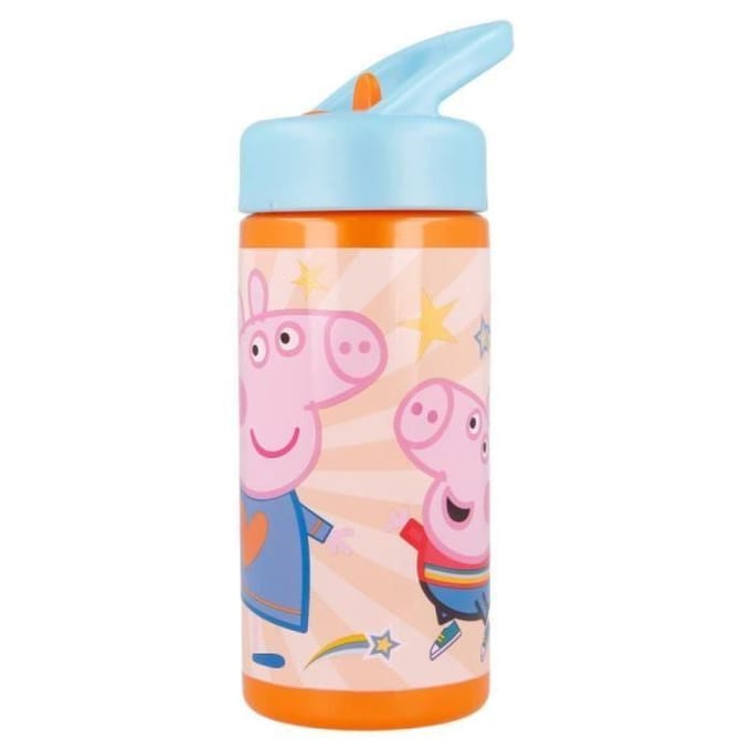 Gourde - Peppa Pig - Multicolor - 410 ml - Sans BPA - Poignée intégrée pur