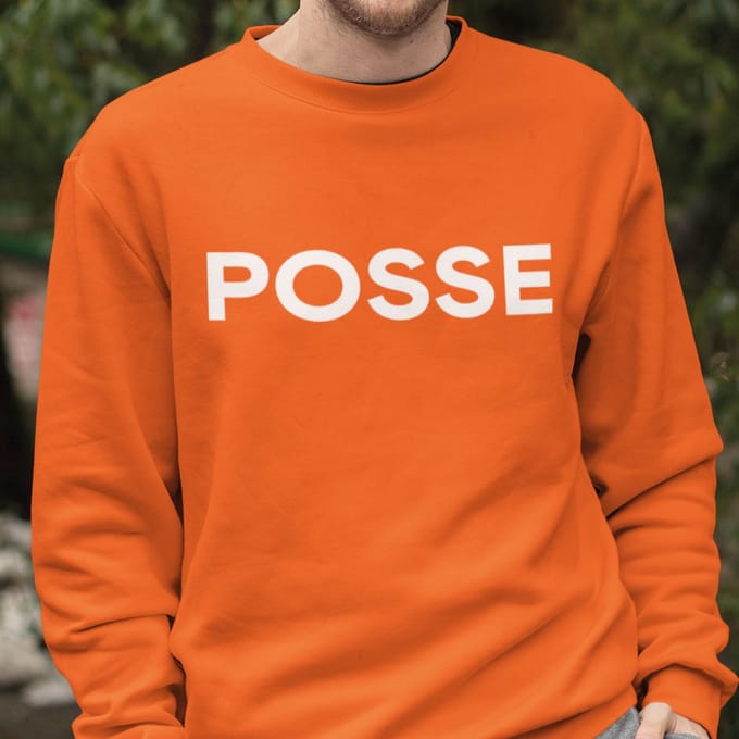 Oranje Koningsdag Trui Posse S