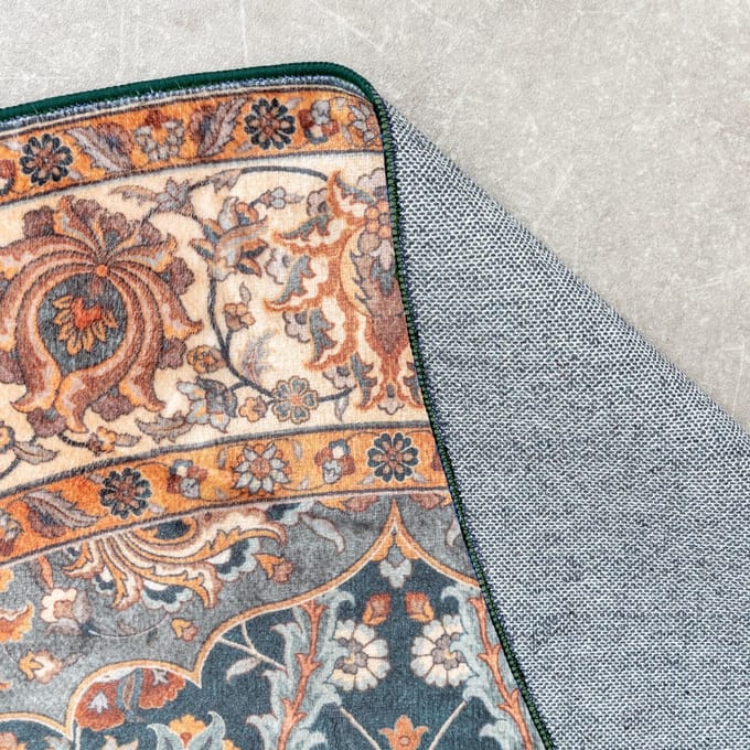 FRAAI Rond vintage vloerkleed - Imagine Medaillon Rustiek | Rijk - Ø 240cm