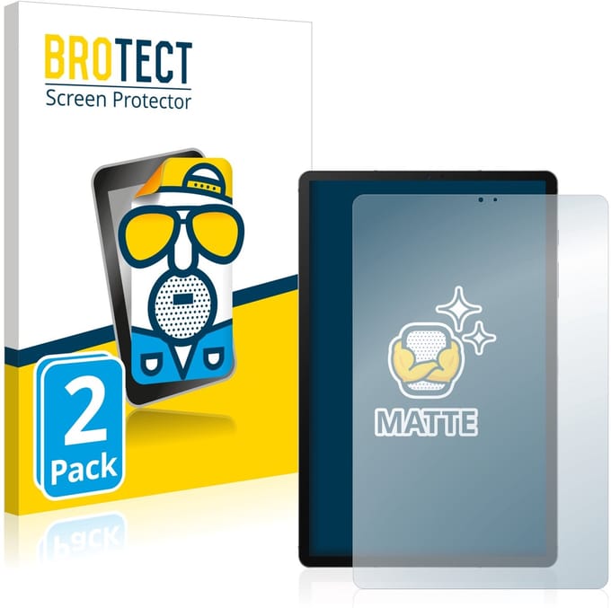 BROTECT - Screenprotector voor Samsung Galaxy Tab S6 2020 - Folie Beschermfolie matte 2 Stuks