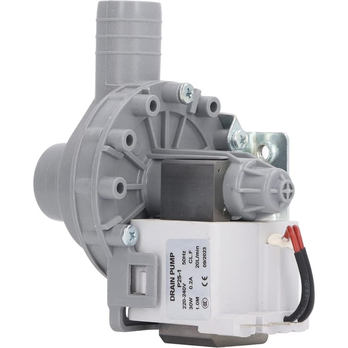 Wasmachine Afvoerpomp Motor 30W 0.2A 20LPM Koperen Spoel Krachtige Hoge Efficiëntie Wasmachine Pomp