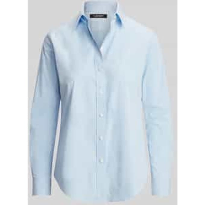 regular fit blouse met lange mouwen van katoenmix model 'JAMELKO'