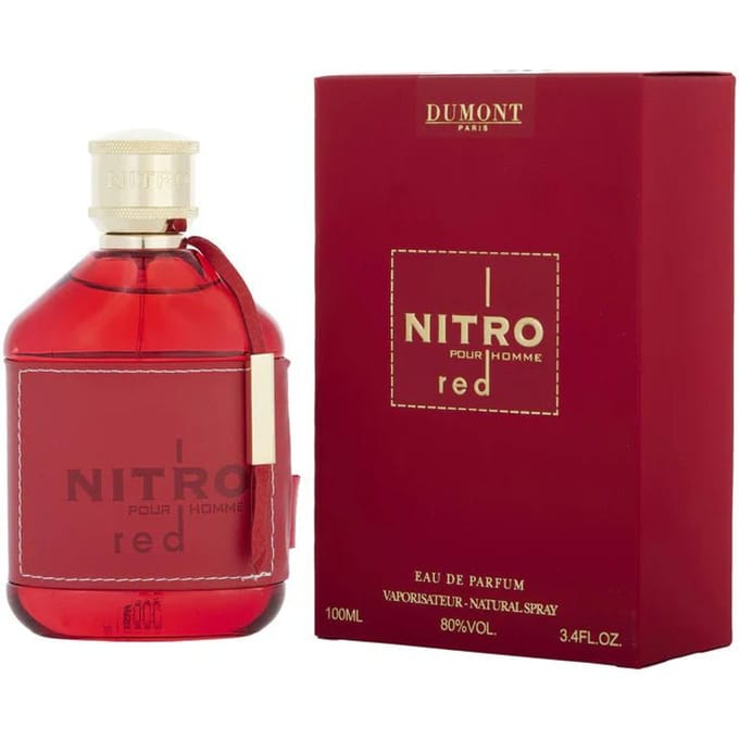 NITRO RED POUR HOMME by Dumont EAU DE PARFUM 100ML