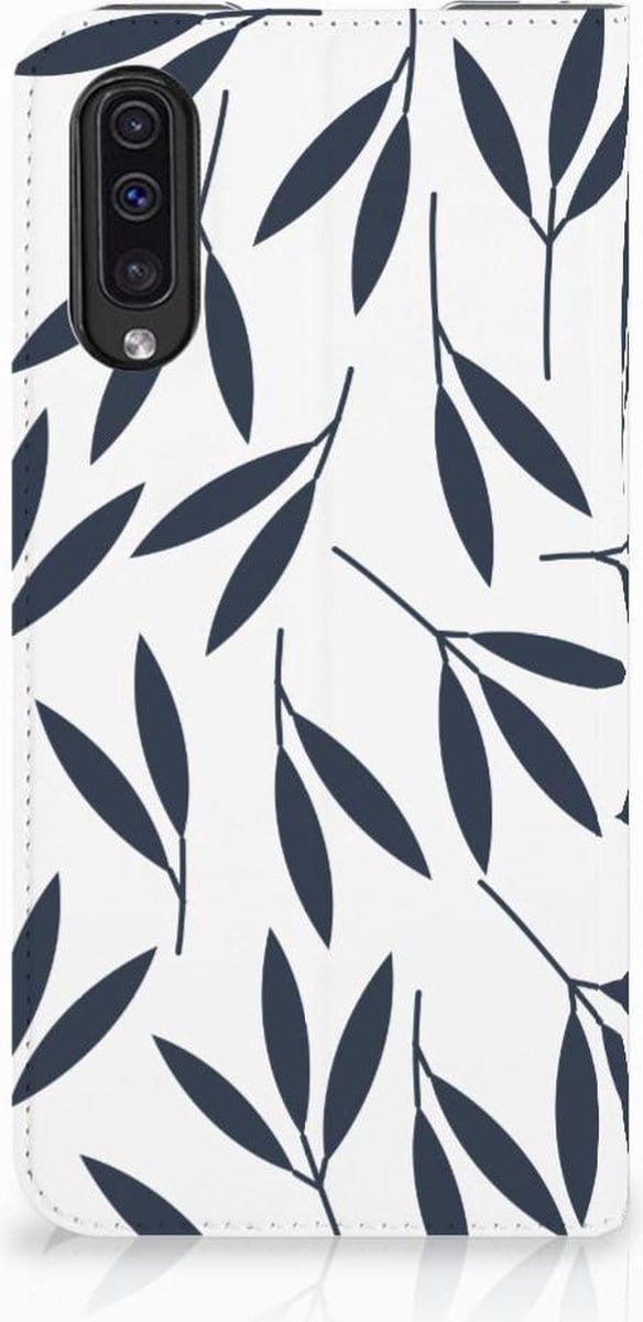 Samsung Galaxy A50 Smart Cover Leaves Blue