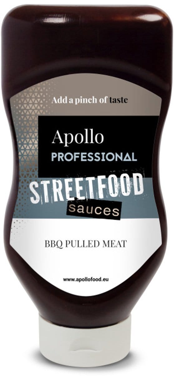 Apollo Professional Streetfood BBQ Pulled Meat Saus 710 ml