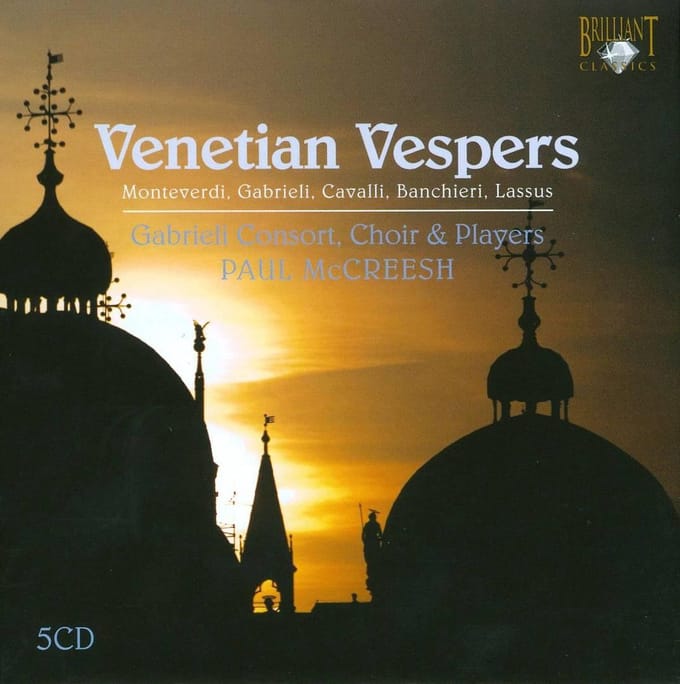 Paul Mccreesh Gabrieli Consort - Venetian Vespers