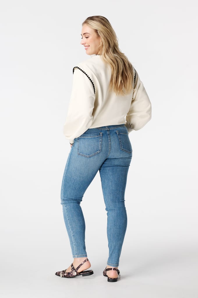 MS Mode Jeans Slim leg jeans IRIS met stretch