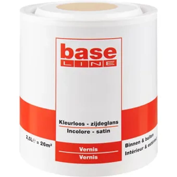 Baseline Vernis Zijdeglans Kleurloos 2,5l