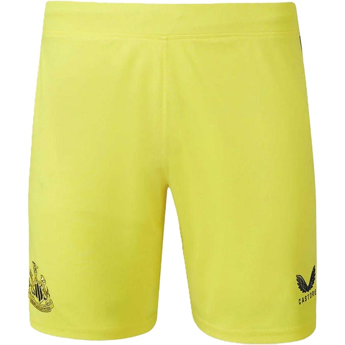 Castore Dames/Dames Newcastle United FC Voetbalshort (Geel)