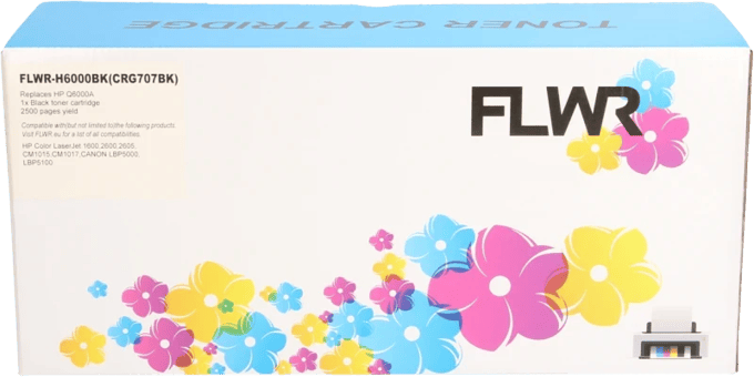 FLWR HP 124A zwart (Huismerk (remanufactured))