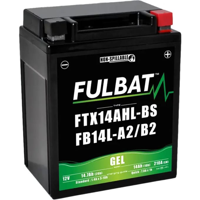 Batterij Fulbat FTX14AHL-BS / FB14L-A2 Gel