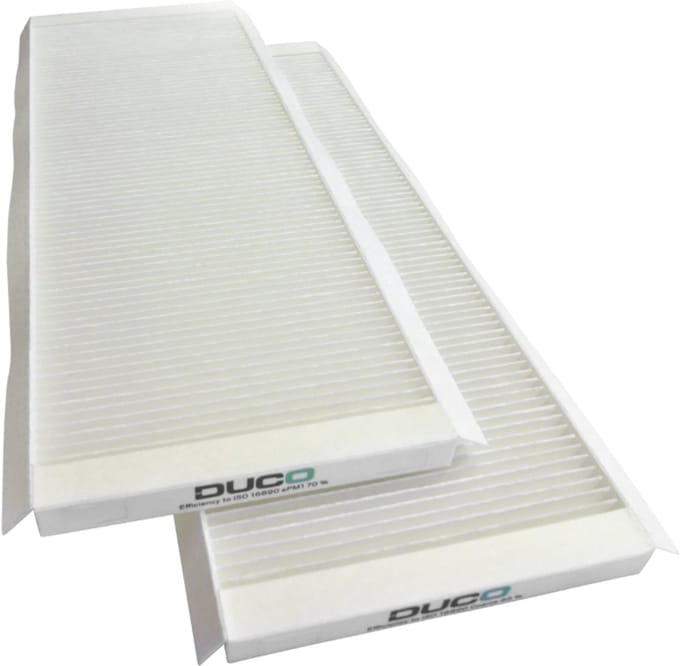 Duco filterset cassetteluchtfilter 65% /ePM1 70% voor Energy Comfort D400 & Plus (0000-4742)
